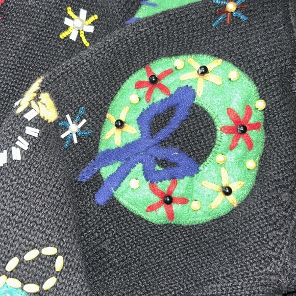 Hampshire Studio Vintage Christmas Cardigan - Picture 8 of 8